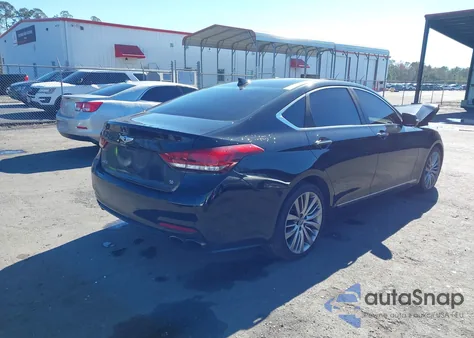 2015 Hyundai Genesis 5.0 из США, поврежденный, VIN KMHGN4JF9FU075044